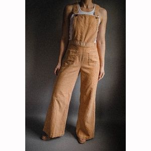 Vintage Wrangler Corduroy Overalls